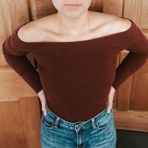 Off the shoulder top